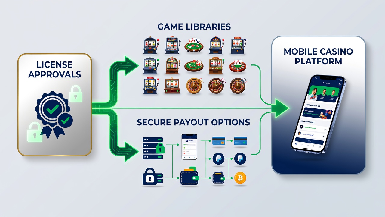 Sichere Auszahlungsoptionen in lizenzierten mobilen Casino-Apps
