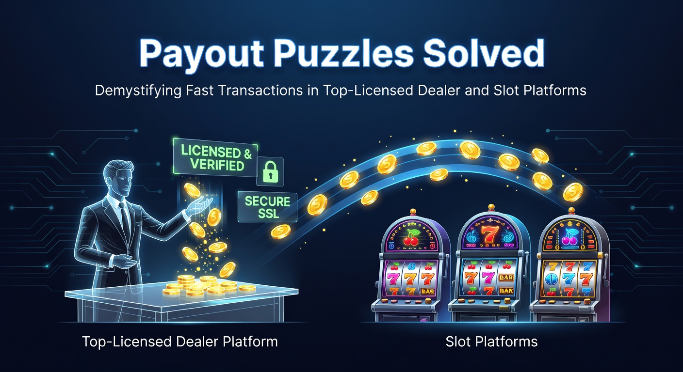 Dynamische Grafik, die blitzschnelle Auszahlungen in lizenzierten Online-Casinos mit Live-Dealern und Slots visualisiert, inklusive Icons für Wallets und Lizenzen