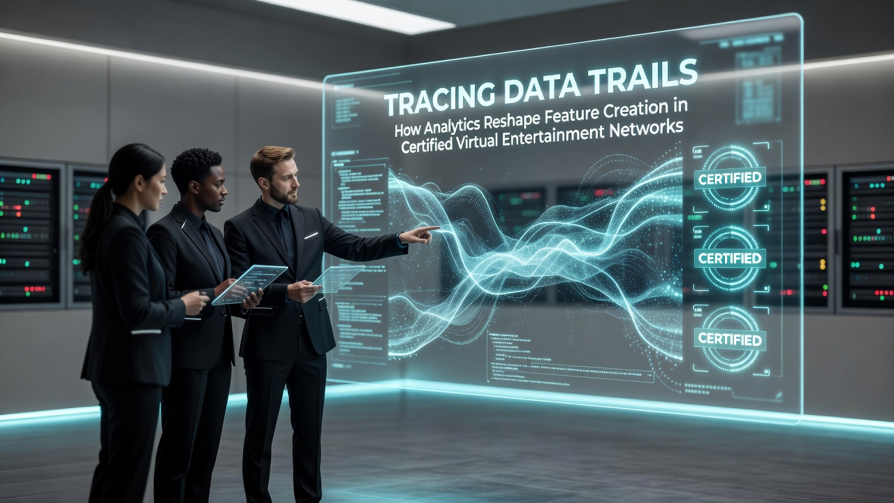 Visualisierung von Datenströmen und Analytik in zertifizierten virtuellen Netzwerken